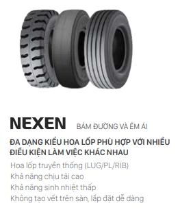 Lốp đặc đàn hồi NEXEN